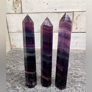 Rainbow Fluorite Towers